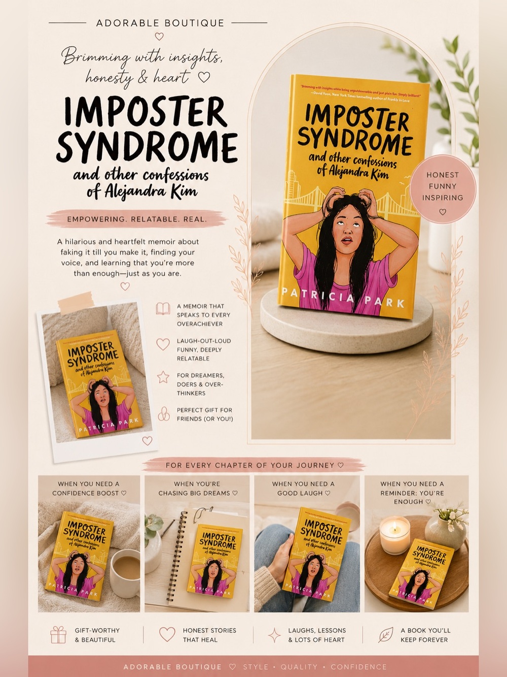 Imposter Syndrome by Patricia Park - Hardcover Book